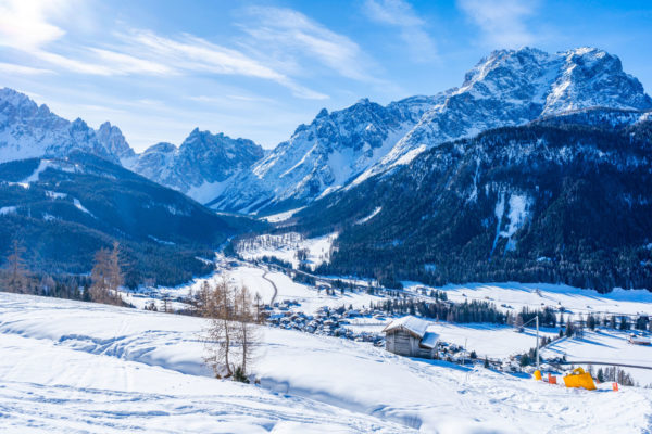 L'HIVER Dans les Dolomites